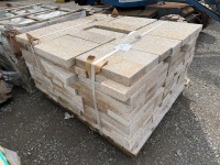 CRATE TO INC. APPROX 231 PCS OF GOLD GRANITE&nbsp;