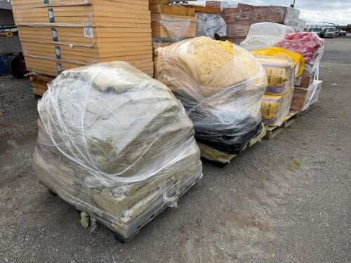 4No. ASSORTED PALLETS OF INSULATION