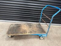 APPROX. 4ft x 2ft MOBILE TROLLEY - 2