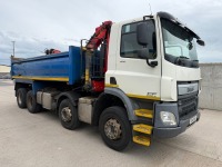 DAF CF400 EURO 6 8x4 32 TON TIPPING GRAB LORRY