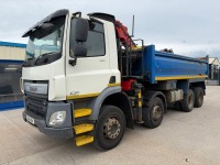 DAF CF400 EURO 6 8x4 32 TON TIPPING GRAB LORRY - 3