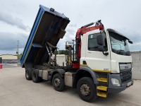 DAF CF400 EURO 6 8x4 32 TON TIPPING GRAB LORRY - 30