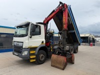 DAF CF400 EURO 6 8x4 32 TON TIPPING GRAB LORRY - 31
