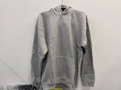 UNUSED TUFF STUFF XXL GREY HENDON HOODIE