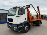 MAN TGM18.250 18 TON 4X2 SKIP LORRY - 3
