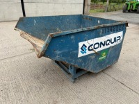 CONQUIP 1200 LITRE AUTOLOCK FORKLIFT TIPPING SKIP - 4