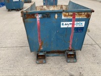 CONQUIP 1200 LITRE AUTOLOCK FORKLIFT TIPPING SKIP - 7