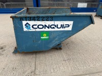 CONQUIP 1200 LITRE AUTOLOCK FORKLIFT TIPPING SKIP - 9