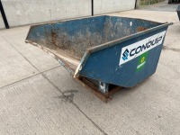 CONQUIP 1200 LITRE AUTOLOCK FORKLIFT TIPPING SKIP - 4