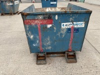 CONQUIP 1200 LITRE AUTOLOCK FORKLIFT TIPPING SKIP - 7
