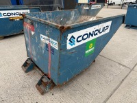 CONQUIP 1200 LITRE AUTOLOCK FORKLIFT TIPPING SKIP - 8
