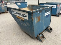 CONQUIP 1200 LITRE AUTOLOCK FORKLIFT TIPPING SKIP - 6