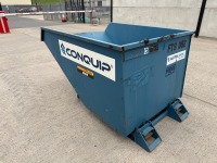 CONQUIP 1200 LITRE AUTOLOCK FORKLIFT TIPPING SKIP - 6