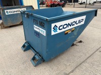 CONQUIP 1200 LITRE AUTOLOCK FORKLIFT TIPPING SKIP - 8
