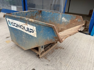 CONQUIP 1200 LITRE AUTOLOCK FORKLIFT TIPPING SKIP