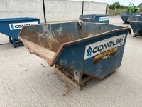CONQUIP 1200 LITRE AUTOLOCK FORKLIFT TIPPING SKIP - 4