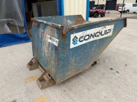 CONQUIP 1200 LITRE AUTOLOCK FORKLIFT TIPPING SKIP - 8