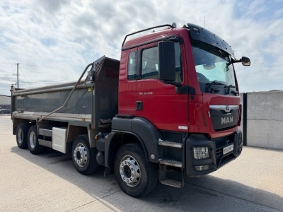 MAN TGS35.430 32 TON 8X4 AUTOMATIC TIPPER