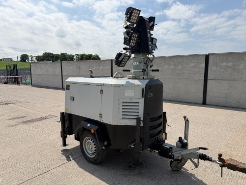 TRIME X-HYBIRD SINGLE AXLE FAST TOW LED LIGHTING TOWER