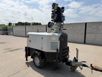 TRIME X-HYBIRD SINGLE AXLE FAST TOW LED LIGHTING TOWER