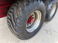 REDROCK 180/14.5 18ft 14 TON SINGLE AXLE SILAGE TRAILER - 16