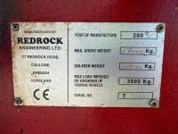 REDROCK 180/14.5 18ft 14 TON SINGLE AXLE SILAGE TRAILER - 23