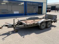 APPROX. 10ft x 4.6ft BRIAN JAMES 2600KGS TWIN AXLE TILT BED ACCESS EQUIPMENT TRAILER - 3