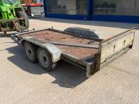APPROX. 10ft x 4.6ft BRIAN JAMES 2600KGS TWIN AXLE TILT BED ACCESS EQUIPMENT TRAILER - 7