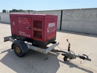 MOSA 20KVA SINGLE AXLE FAST TOW GENERATOR