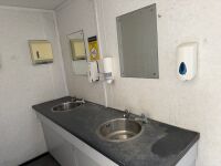 APPROX. 16ft x 10ft STEEL CLAD TOILET BLOCK&nbsp; - 15