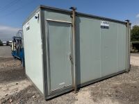 APPROX. 16ft x 10ft STEEL CLAD TOILET BLOCK&nbsp; - 21