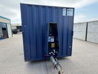 APPROX 12ft x 7ft BOSS CABINS SINGLE AXLE ANTI VANDAL WELFARE UNIT - 2