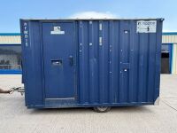 APPROX 12ft x 7ft BOSS CABINS SINGLE AXLE ANTI VANDAL WELFARE UNIT - 4