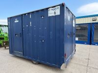 APPROX 12ft x 7ft BOSS CABINS SINGLE AXLE ANTI VANDAL WELFARE UNIT - 5