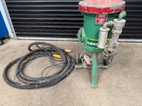 CLEMCO SANDBLASTING POT & HOSE - 2