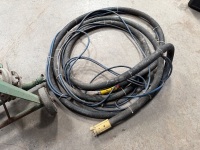 CLEMCO SANDBLASTING POT & HOSE - 10
