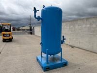 LARGE AIR VESSEL TANK MOUNTED ON METAL SKID PLATE - 3