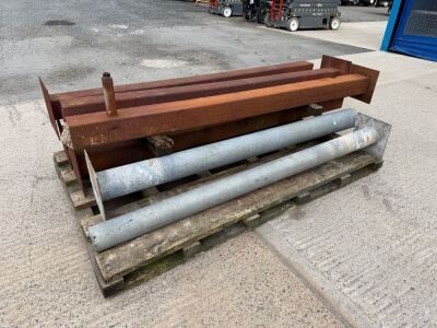 7No. ASSORTED METAL BOLLARDS / POSTS