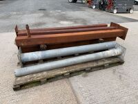 7No. ASSORTED METAL BOLLARDS / POSTS - 2
