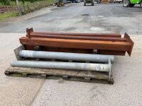7No. ASSORTED METAL BOLLARDS / POSTS - 4