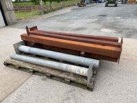 7No. ASSORTED METAL BOLLARDS / POSTS - 5