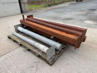 7No. ASSORTED METAL BOLLARDS / POSTS - 6
