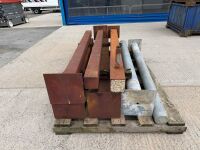 7No. ASSORTED METAL BOLLARDS / POSTS - 17