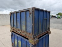 APPROX. 4ft x 3ft METAL STORAGE CRATE&nbsp; - 5