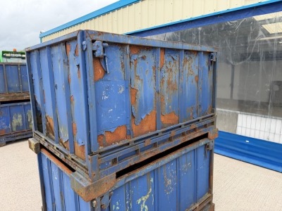 APPROX. 4ft x 3ft METAL STORAGE CRATE&nbsp;