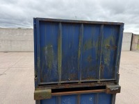 APPROX. 4ft x 3ft METAL STORAGE CRATE&nbsp; - 6