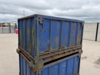 APPROX. 4ft x 3ft METAL STORAGE CRATE&nbsp; - 9