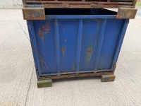 APPROX. 4ft x 3ft METAL STORAGE CRATE&nbsp; - 6