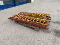 2No. ASSORTED PAIRS OF HEAVY DUTY METAL RAMPS - 4