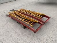 2No. ASSORTED PAIRS OF HEAVY DUTY METAL RAMPS - 14